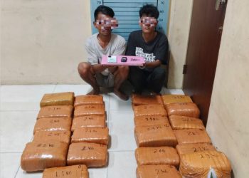 Ditengah pemulihan pasca banjir, Polres Aceh Tenggara berhasil Gagalkan Peredaran 50,7 Kg Ganj