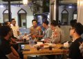 Ngobrol Santai dan Ngopi Bareng, Kapolres Priok Bersama Jurnalis