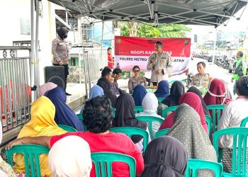 Ngopi Kamtibmas Polrestro Jaksel, Cegah Terulangnya Tawuran KP. Pulo dan RW 12 Bukit Duri