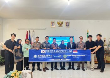 Police Go to School Program CETAR, Kanit Binmas Polsek Legok Cegah Tawuran Pelajar di SMK Penerbangan Dirgantara