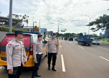 Polsek Pagedangan Gelar Patroli Cipta Kondisi KRYD, Antisipasi Kejahatan Jalanan di Kawasan BSD