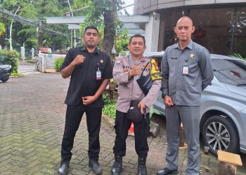 Bhabinkamtibmas Pegangsaan Perkuat Sinergi Keamanan di Graha Sisindokom