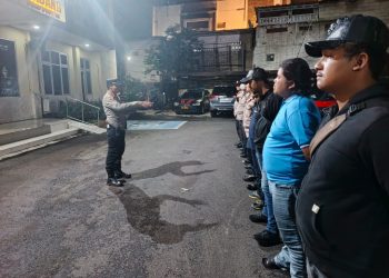 Polsek Metro Tanah Abang Gelar Apel dan Patroli Ops Cipta Kondisi, Situasi Wilayah Tetap Aman dan Kondusif