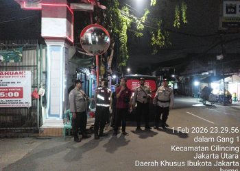 Polsek Cilincing Gelar Apel KRYD, Kapolsek: Patroli Difokuskan Cegah Tawuran