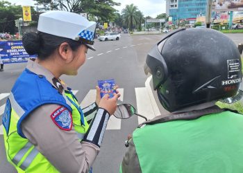 Hari Kedua, Polres Tangerang Selatan Gelar Operasi Keselamatan Jaya 2026 di JL. Pahlawan Seribu