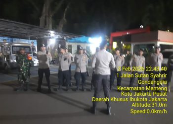 Apel Bersama Tiga Pilar Menteng, Polisi Perketat Patroli Malam Cegah Tawuran dan Kejahatan