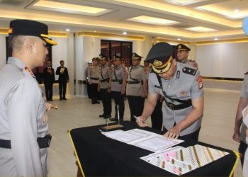Empat Jabatan di Polres Tangerang Selatan Resmi Berganti