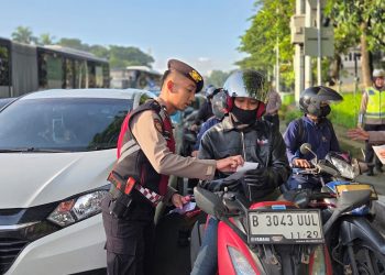 Operasi Keselamatan Jaya 2026, Polisi Edukasi Pelajar dan Pengguna Jalan di Senayan
