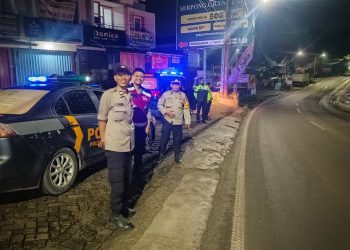 Polsek Cisauk Gelar Patroli Cipta Kondisi Dini Hari, Wujud Nyata Hadirnya Polisi Jaga Kamtibmas