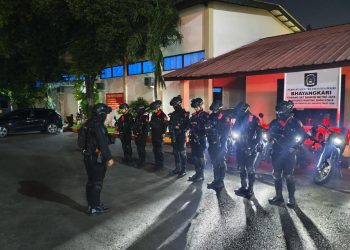 Operasi Pekat Jaya 2026, Patroli Malam Brimob Temukan Sajam dan Gagalkan Tawuran di Jaktim