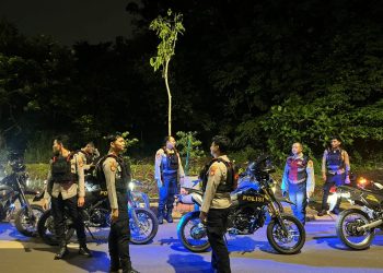 Tim Patroli Perintis Presisi Polres Tangsel Siaga Antisipasi Balap Liar dan Tawuran Malam Hari