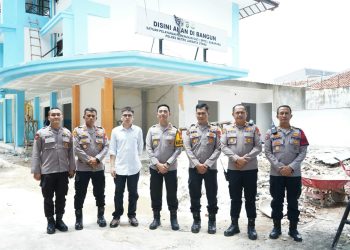 Wakapolres Metro Jakarta Utara Cek Langsung Pembangunan Dapur SPPG di Sukapura