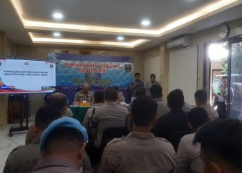 Wakapolres Kepulauan Seribu Pimpin Pembinaan dan Penyuluhan Profesi Polri di Aula Wicaksana Laghawa
