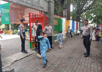 Polres Kepulauan Seribu Rutin Gelar Strong Point di Dermaga dan Sekolah, Kapolres Tekankan Keselamatan dan Perlindungan Anak