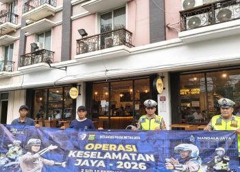 Sosialisasi Operasi Keselamatan Jaya 2026, Unit Lantas Polsek Kelapa Dua, Tingkatkan Kesadaran Warga Tertib Berlalu Lintas
