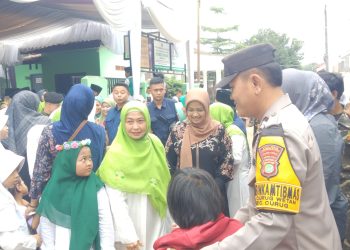 Semarak Isra Mi’raj di Curug Wetan, Bhabinkamtibmas dan Tokoh Daerah Perkuat Nilai Religi Menyambut Ramadhan
