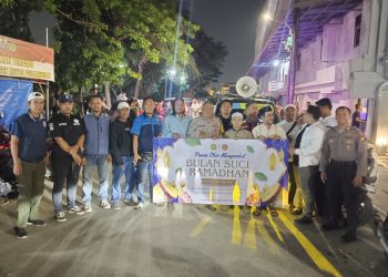 Pawai Obor Semarakkan Pejagalan, 500 Warga RW 015 Sambut Ramadhan 1447 H dengan Penuh Khidmat