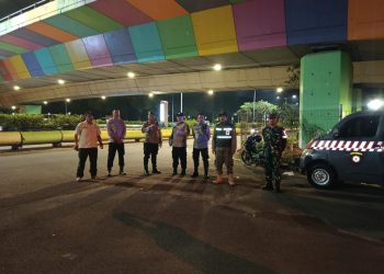 Patroli Tiga Pilar di Kemayoran, Menjaga Ketenteraman Warga pada Malam Pertama Ramadhan