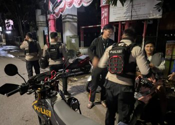 Ops Anti Tawuran: Tim Perintis Presisi Patroli di Lapangan Sepak Bola Ruang Publik Padurenan Bekasi