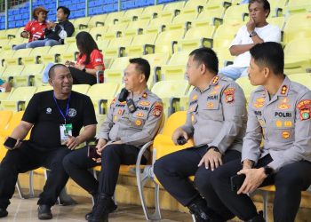 Pastikan Laga Aman, Polres Metro Bekasi Kota Terjunkan Personel Amankan Pertandingan Bekasi City vs Persiraja