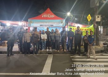 Jaga Ramadhan Aman, Polsek Johar Baru Siagakan Pos Pantau 1447 H/2026 di Titik Rawan