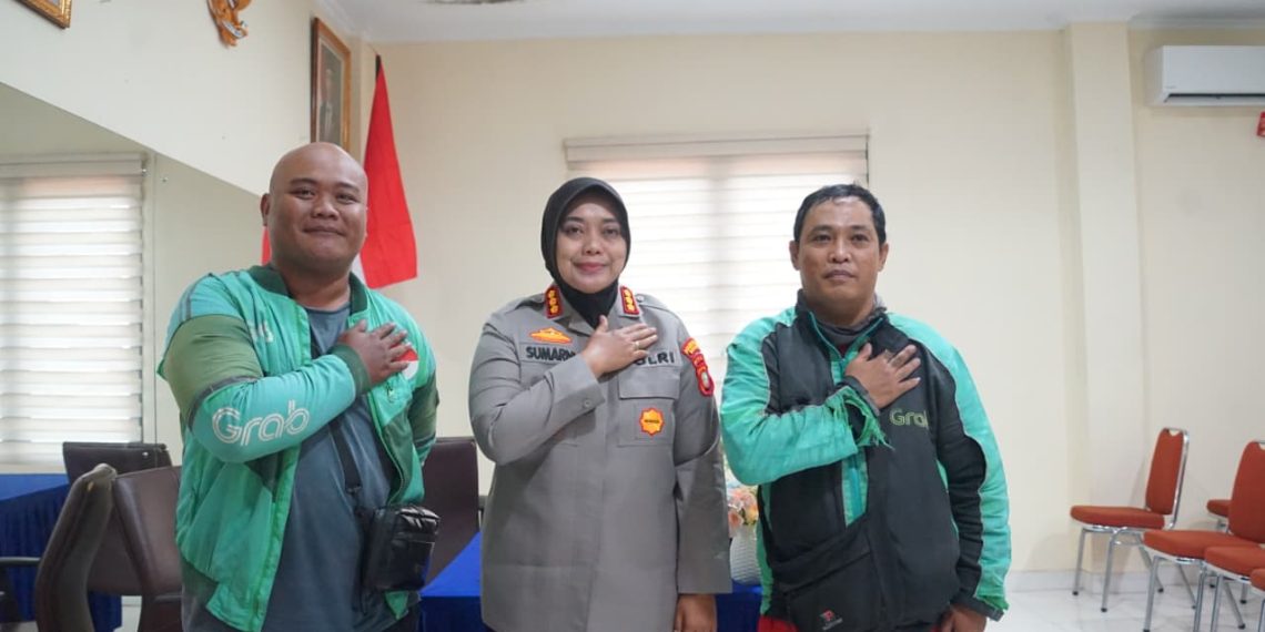 Silaturahmi Kapolres Metro Bekasi Bersama Komunitas Ojek Online, Perkuat Sinergitas Jaga Kamtibmas