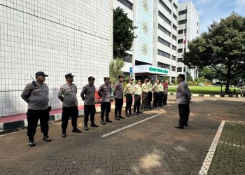 Polsek Sawah Besar Siagakan Personel Amankan Rencana Aksi Unjuk Rasa di Kementerian Agama