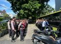 Polisi Gelar Apel Persiapan Pengamanan Aksi Unjuk Rasa di Kantor Pertanahan Jakarta Utara