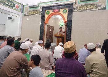 Safari Ramadhan Kapolsek Polsek Bekasi Barat Ajak Jemaah Cegah Tawuran