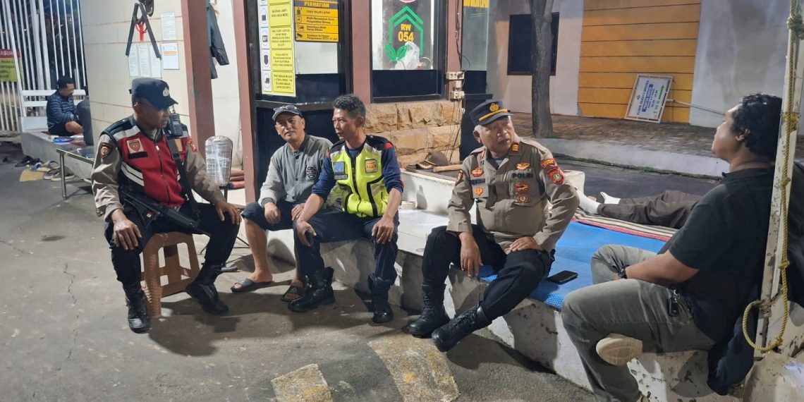 Patroli Satkamling Polsek Babelan, Jaga Kondusifitas Wilayah dan Tawuran Ramadhan