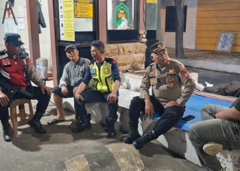 Patroli Satkamling Polsek Babelan, Jaga Kondusifitas Wilayah dan Tawuran Ramadhan