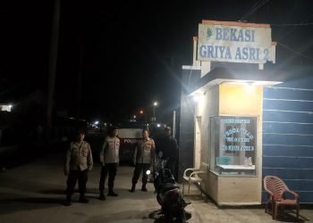 Patroli Mobile Polsek Tambun Selatan Sambangi Titik Rawan, Antisipasi 3C dan Gangguan Kamtibmas Dini Hari