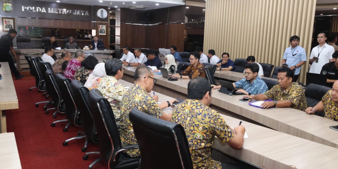 Polda Metro Jaya Rakor Satgas Saber Pangan, Antisipasi Rawan Bapokting Dua Pekan Jelang Hari Raya