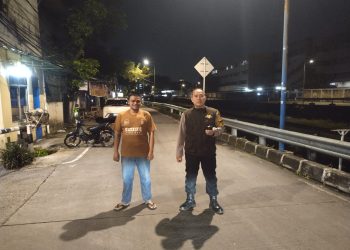 Anggota Pos Pantau Ramadhan Siaga Antisipasi Tawuran di Kenari Pagi Hari