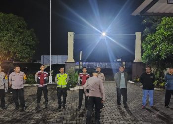 Strong Point dan Ops Cipta Kondisi, Polsek Cisauk Sisir Titik Rawan Demi Keamanan Wilayah