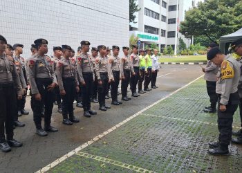 Aksi Unjuk Rasa di Depan OJK RI Sawah Besar Berlangsung Kondusif, Polisi Pastikan Pengamanan Humanis