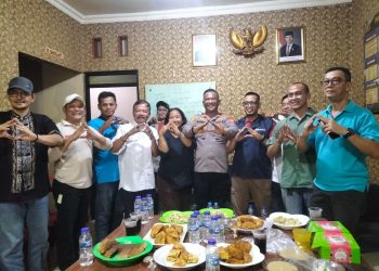Kapolsubsektor Kartini Silaturahmi dengan 9 Ketua RW, Perkuat Zero Tawuran di Sawah Besar