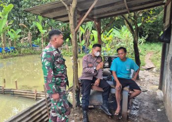 Sinergi Ramadhan, Polsek Pagedangan Perkuat Cooling System di Malangnengah untuk Ciptakan Kamtibmas Kondusif