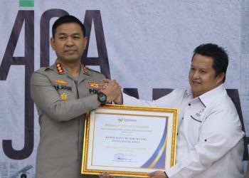Polres Metro Tangerang Kota Raih Penghargaan Ombudsman RI