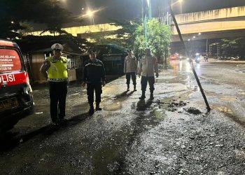 Patroli Cipkon KRYD Dini Hari, Polsek Pagedangan Antisipasi Tawuran dan Kejahatan Jalanan