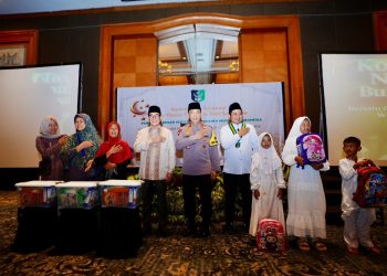 Kapolri Hadiri Konsolidasi Nasional PB SEMMI dan Santuni Anak Yatim di Hotel Aryaduta