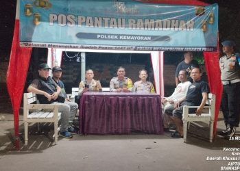 Polisi Dirikan Pos Pantau Ramadhan di HBR Motik Kemayoran, Antisipasi Tawuran Jelang Sahur