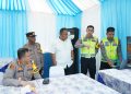 Kapolres Metro Jakarta Utara Erick Frendriz Cek Kesiapan Pospam Idul Fitri di Koja