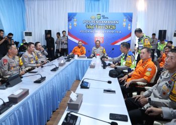 Kapolda Metro Jaya Hingga Kepala Basarnas Cek Pos Pelayanan Pengamanan Cikunir, Pastikan Arus Mudik Aman dan Lancar
