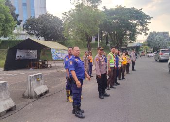 Patroli Skala Sedang Polsek Pondok Aren Antisipasi Gangguan kamtibmas di Wilayah Bintaro