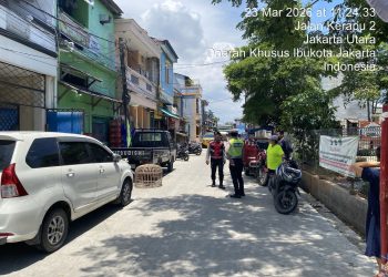 Patroli Intensif Polres Priok, Jaga Keamanan Permukiman Ditinggal Mudik Lebaran