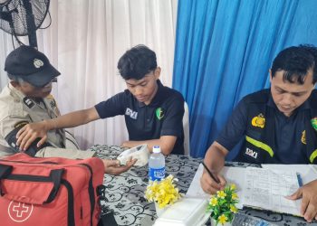 Jaga Kesiapan Personel, Dokkes Polres Metro Jakarta Utara Laksanakan Pelayanan dan Pengecekan Kesehatan