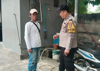 Patroli Perbatasan, Polsek Pondok Aren Pastikan Wilayah Tetap Aman dan Kondusif