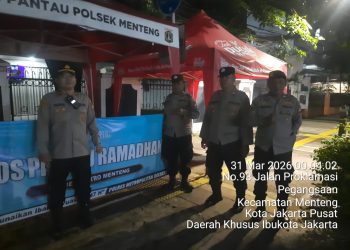 Patroli Cipkon Menteng Siaga di TL Tambak Proklamasi, Antisipasi Tawuran dan Gangguan Kamtibmas