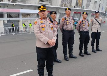 Apel Pasukan Dipimpin Kapolsek Kemayoran, Polri Pastikan Pengamanan Optimal FIFA Series 2026